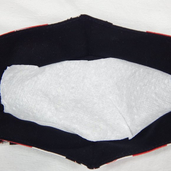 Beautiful Handmade Face Mask Kids 5-10yo. Black - Picture 6 of 6